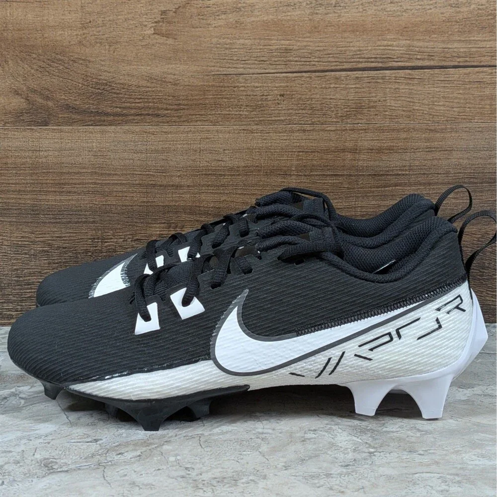Nike Vapor Edge Speed 360 2 Men's 11.5 Black White Football Cleats DA5455-001